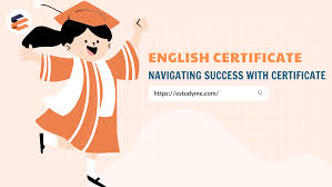  CERTIFICATE IN ENGLISH